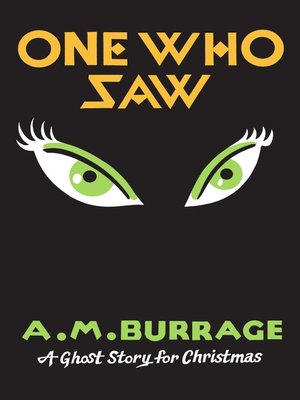 cover image of One Who Saw